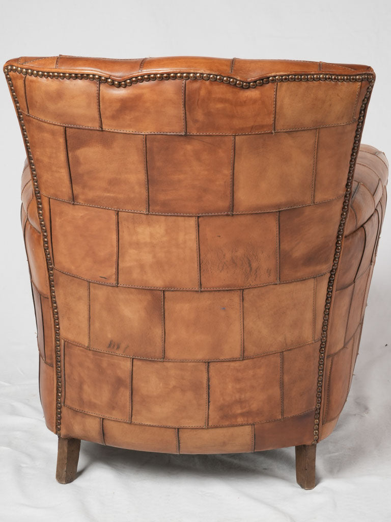 Timeless French vintage leather chairs