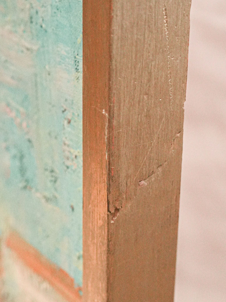 Tranquil minimalist-inspired oil painting