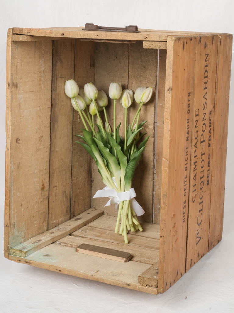 Authentic French winemaking storage