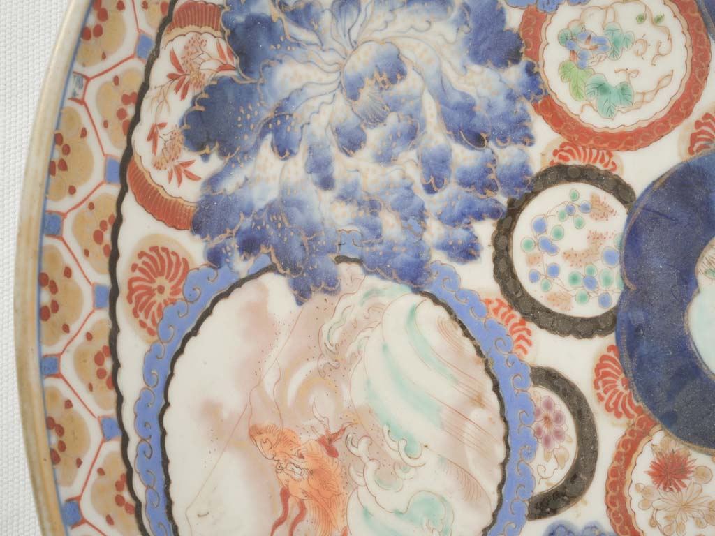 Iron red Imari ware