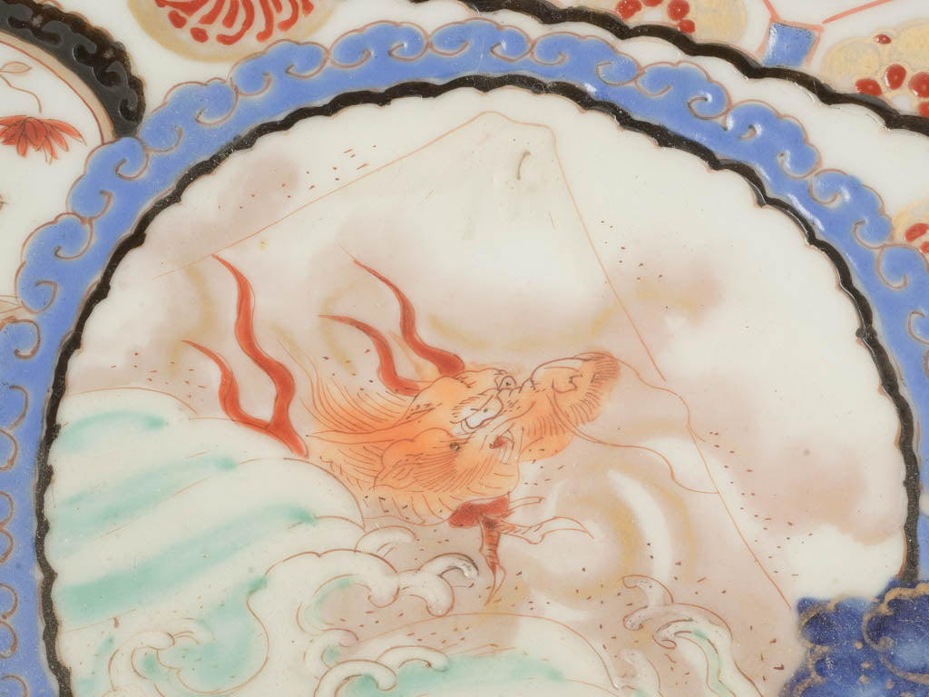 Historic decorative Japanese bowl