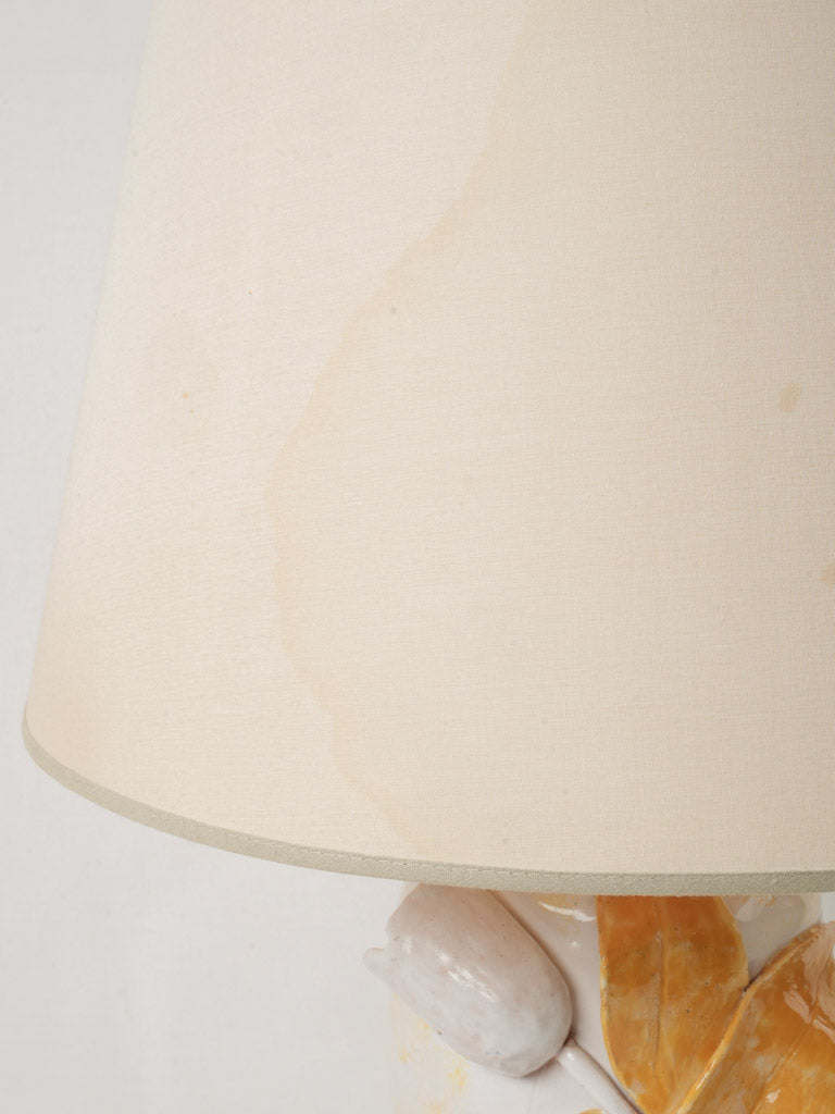 Two-tone glazed decorative lamp