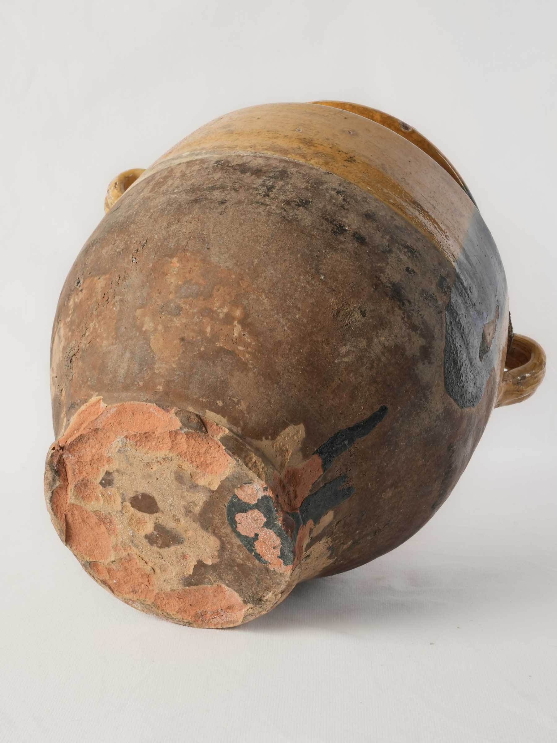 Distinctive rustic farmhouse pottery piece