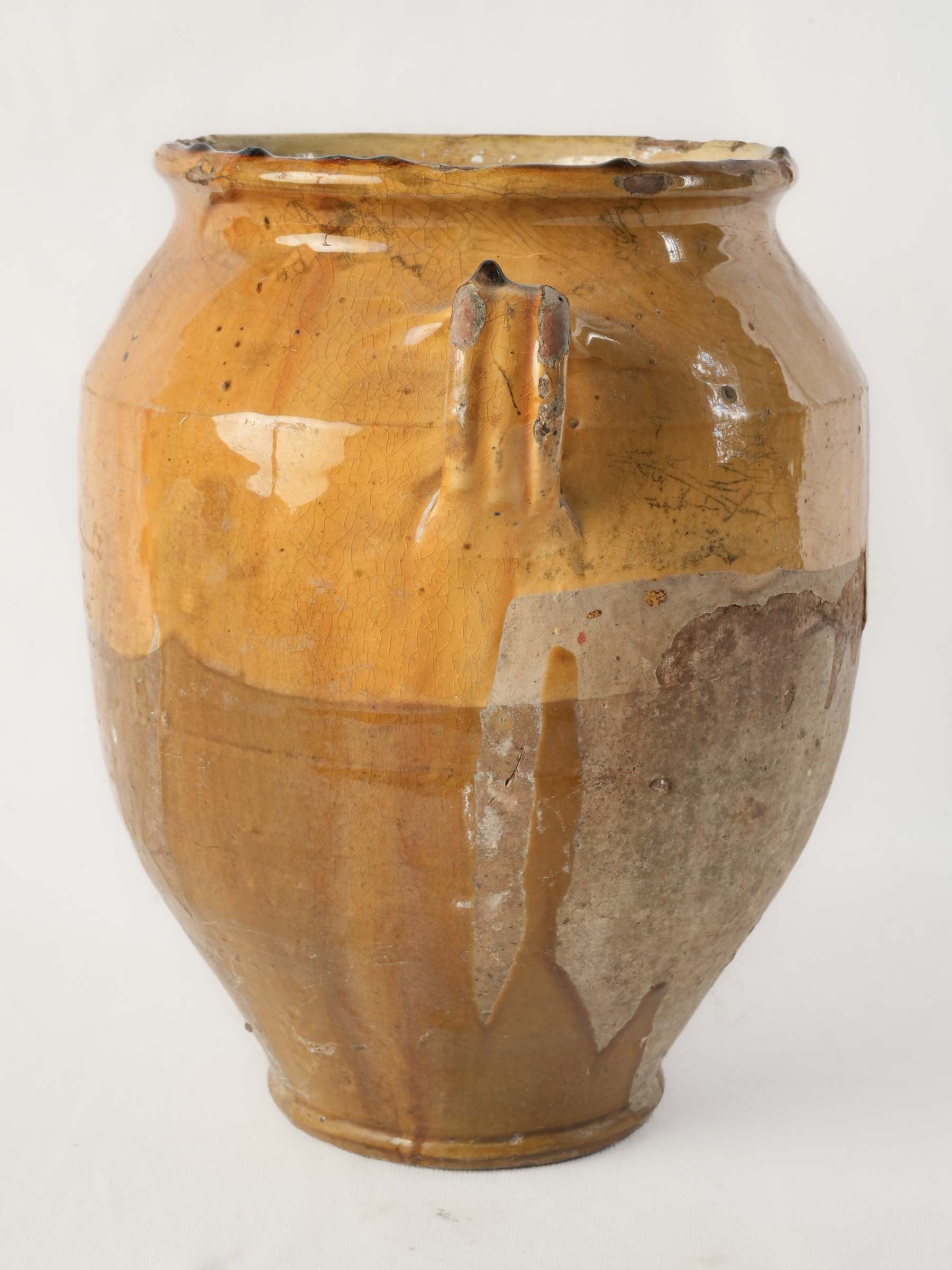 Weathered Southwest France ceramic jar