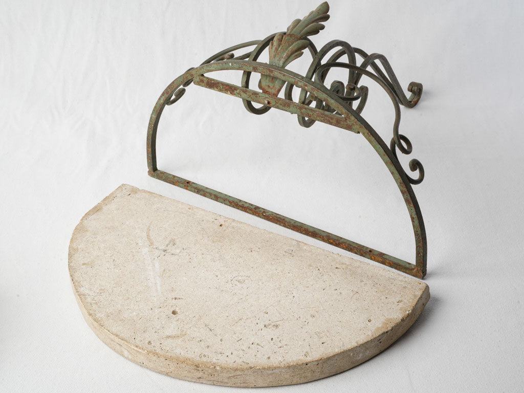Decorative entryway wall bracket