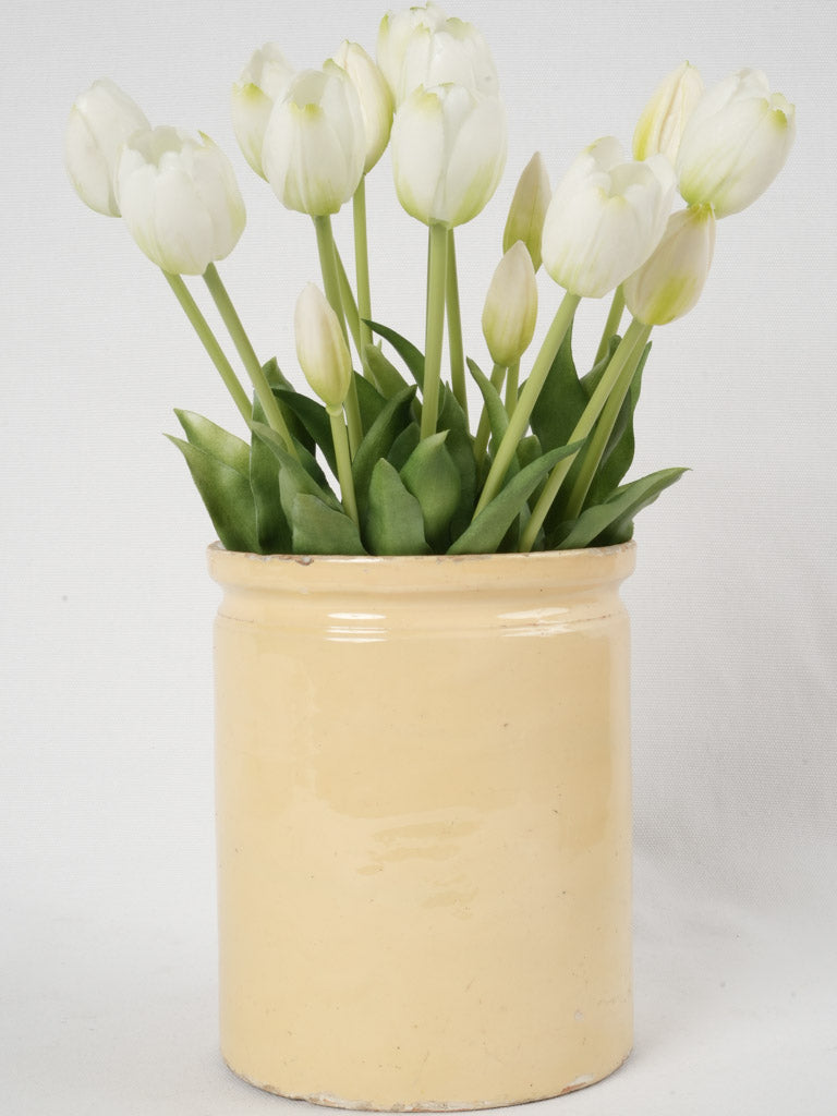 Vintage Savoyard ceramic utensil holder