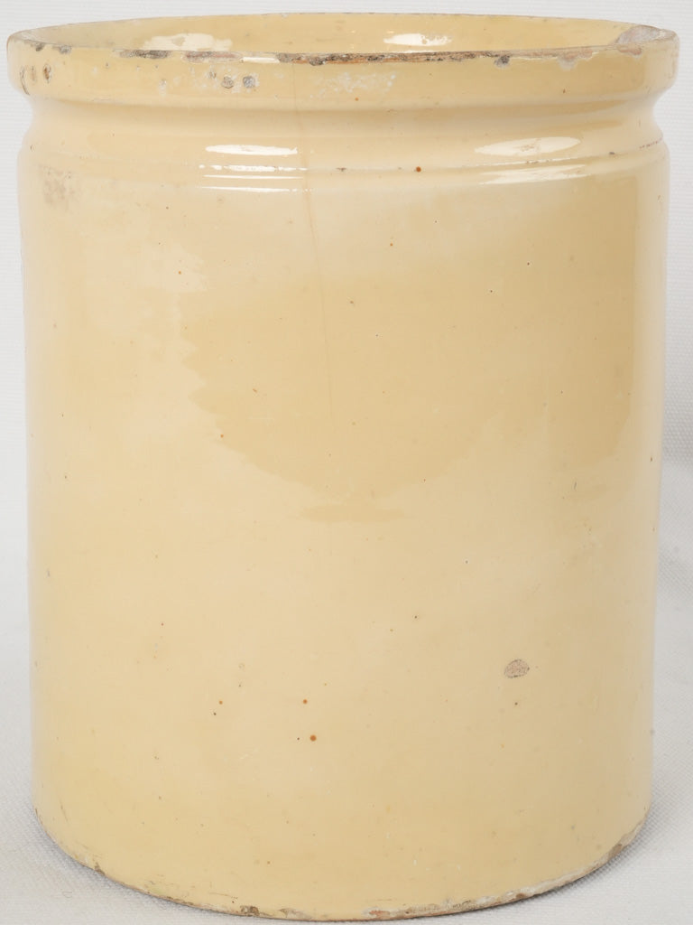 Rustic nineteenth-century French pottery vase