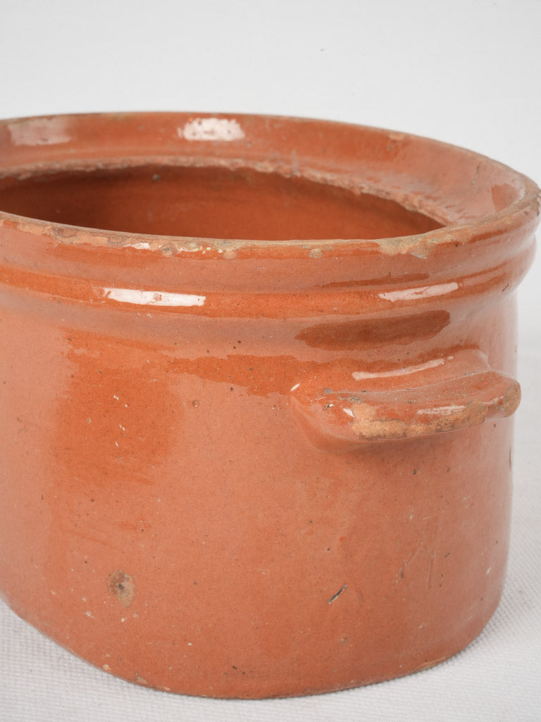 Traditional glazed Cassoulet tureen from France