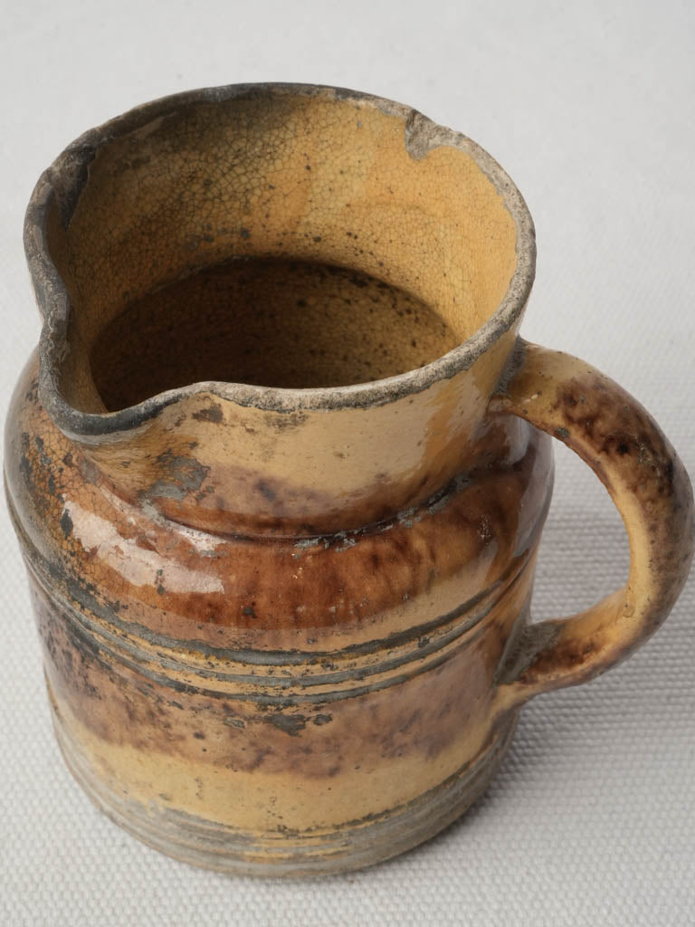 Charming French pottery vessel