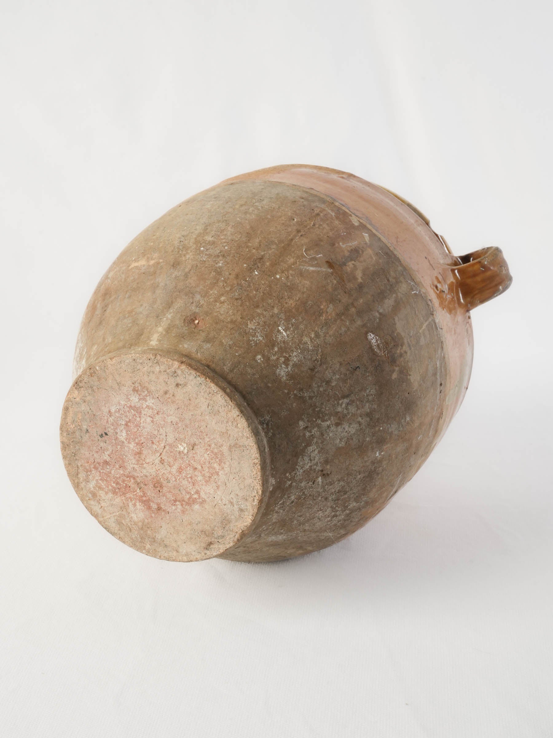 Hand-thrown rustic terracotta pot