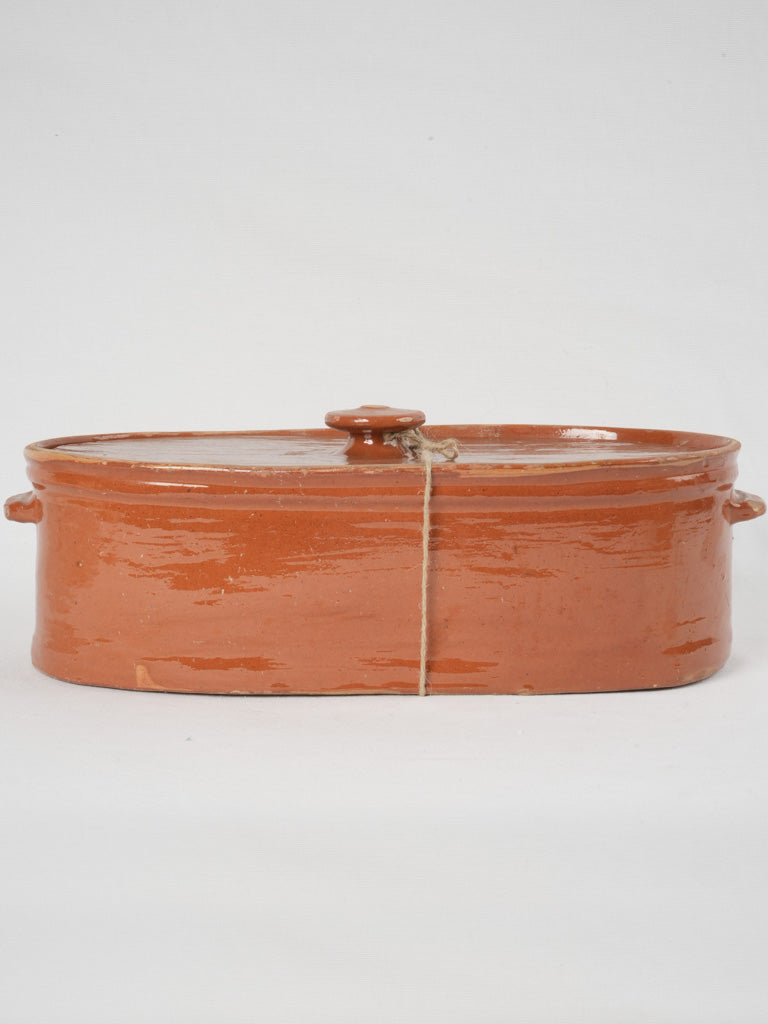 Charming French vintage tureen ear handles