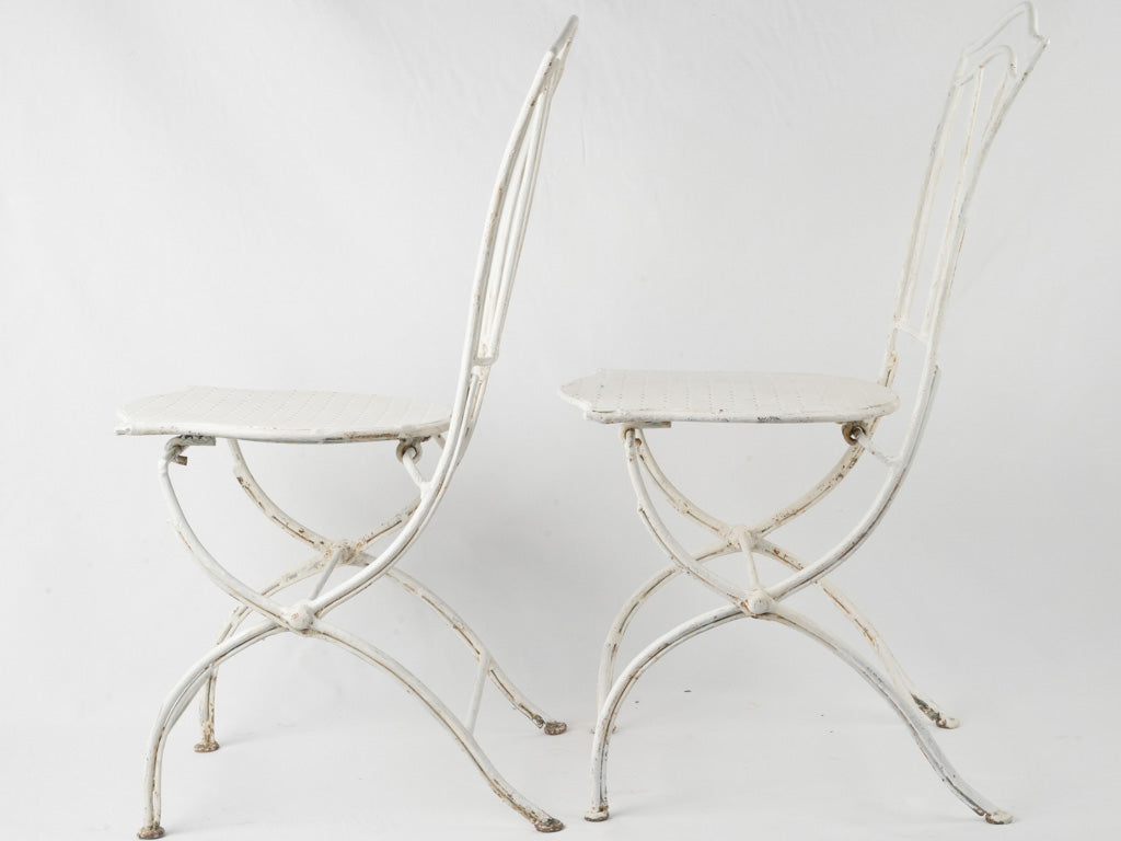 Charming vintage terrace chairs