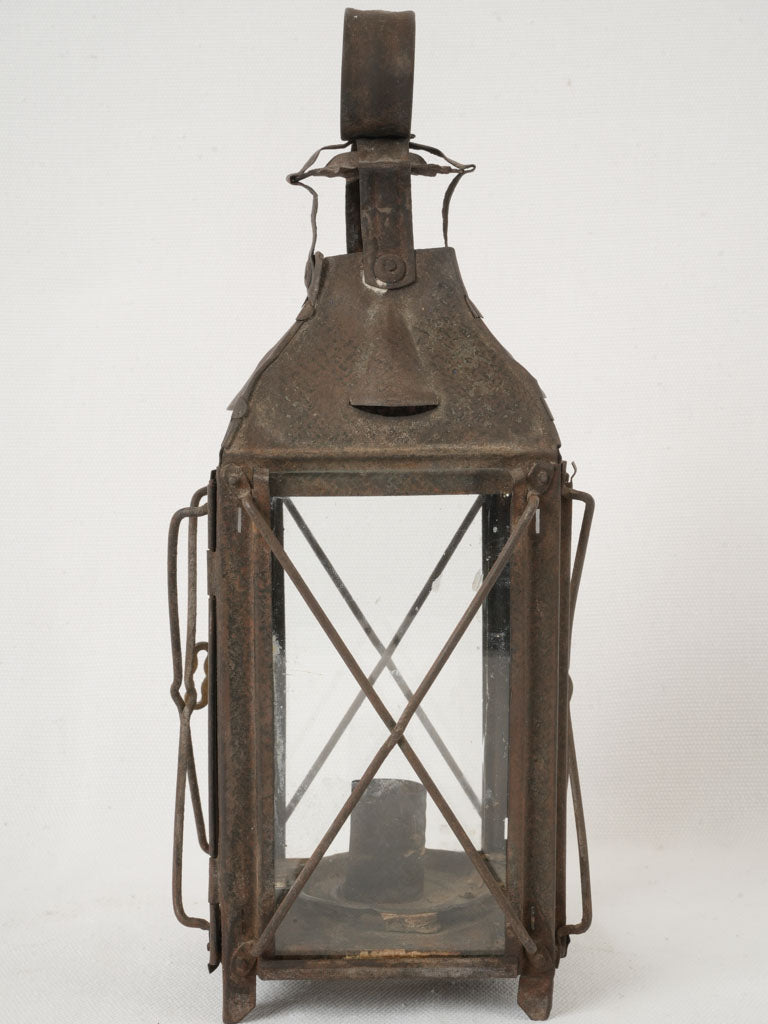 Classic patina finish lantern