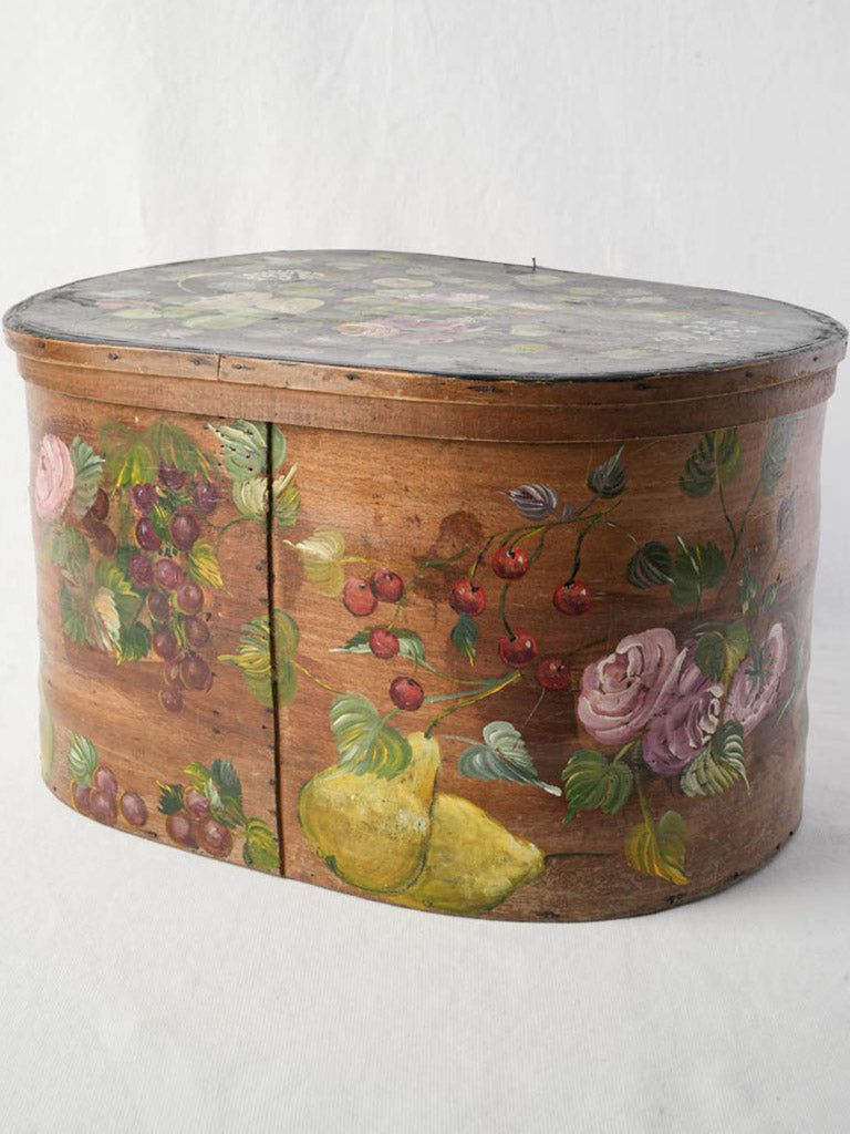 Vintage Belle Époque poplar box