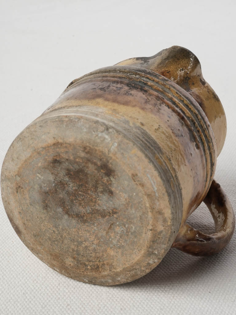 Craquelure patina rustic jug