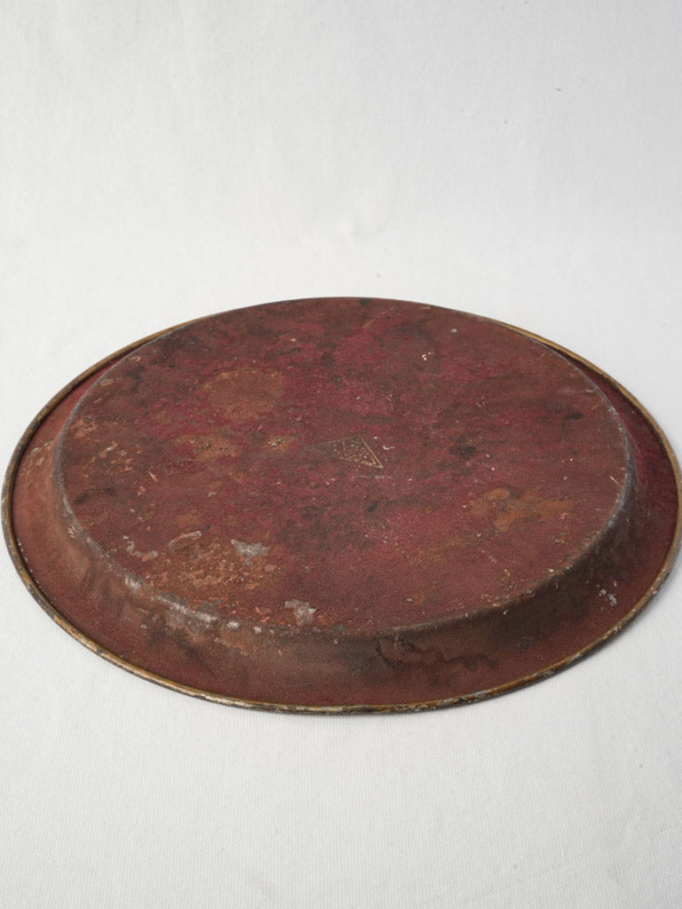 Nostalgic multi-toned floral tray
