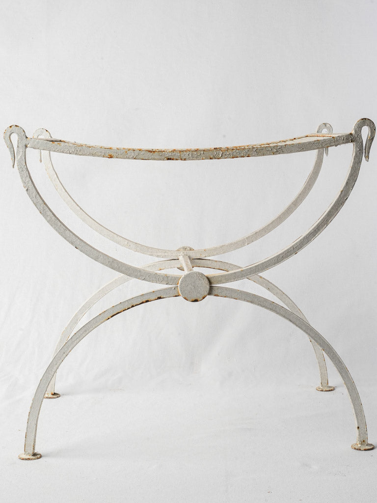 Classic French metalwork stool