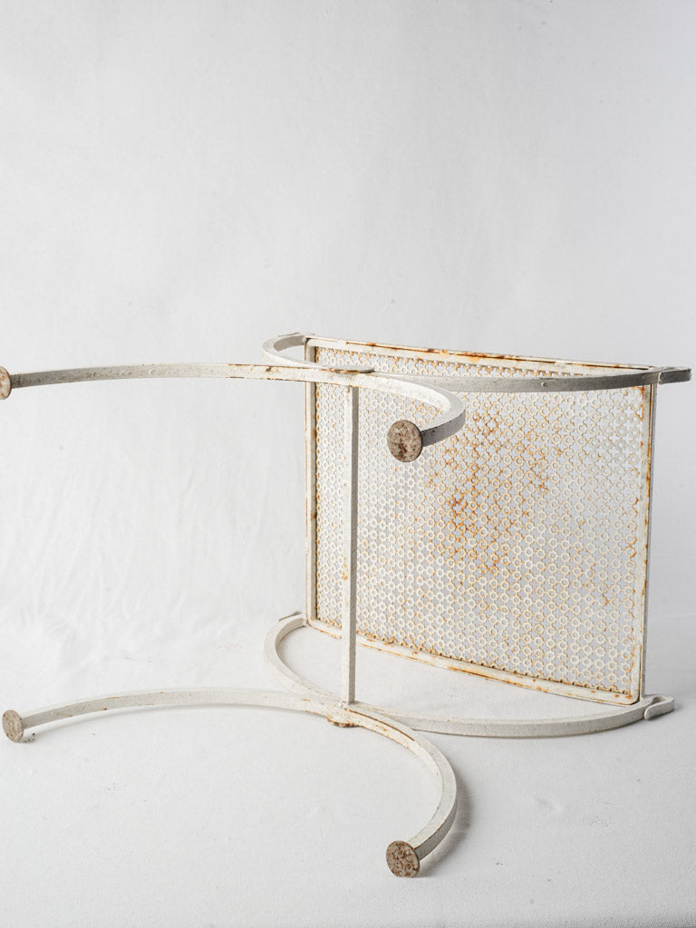 Authentic vintage finish stool