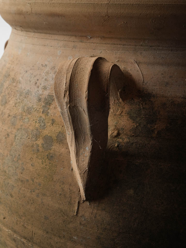 Timeless natural-finish flower vase