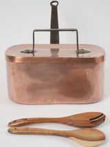 Vintage iron-handled braising cookware
