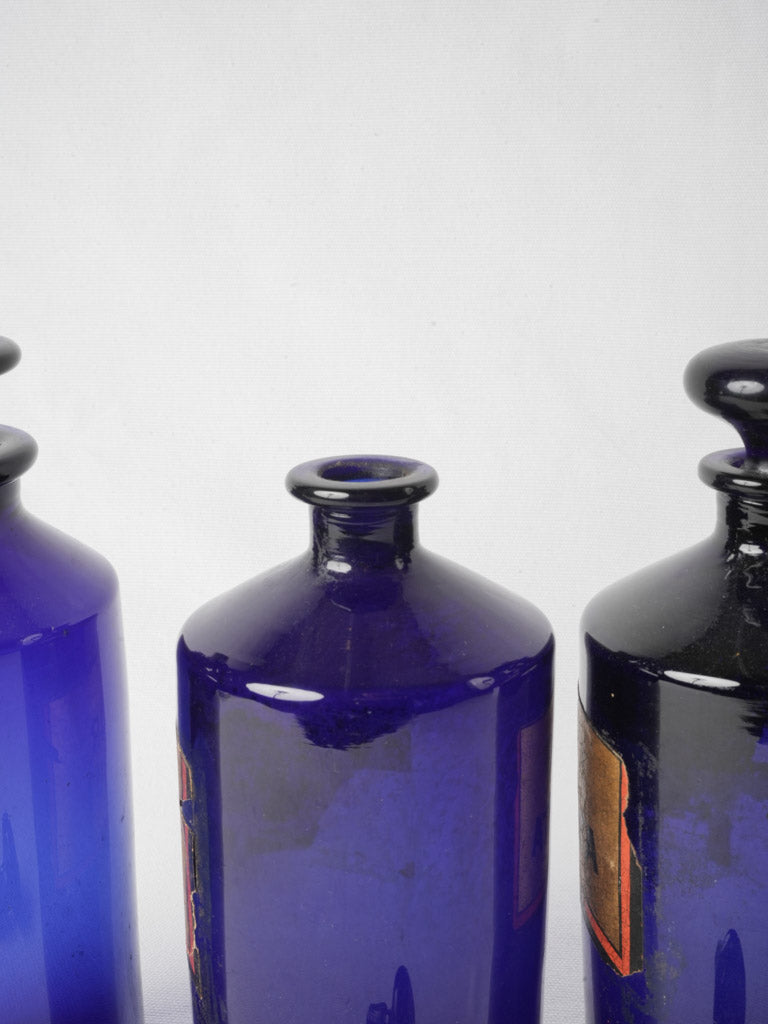 Classic flat stopper apothecary jar