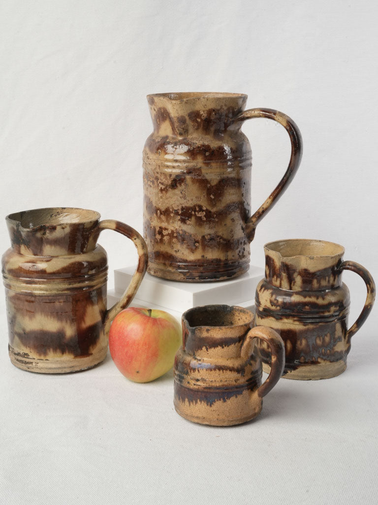 Vintage earthenware kitchen decor