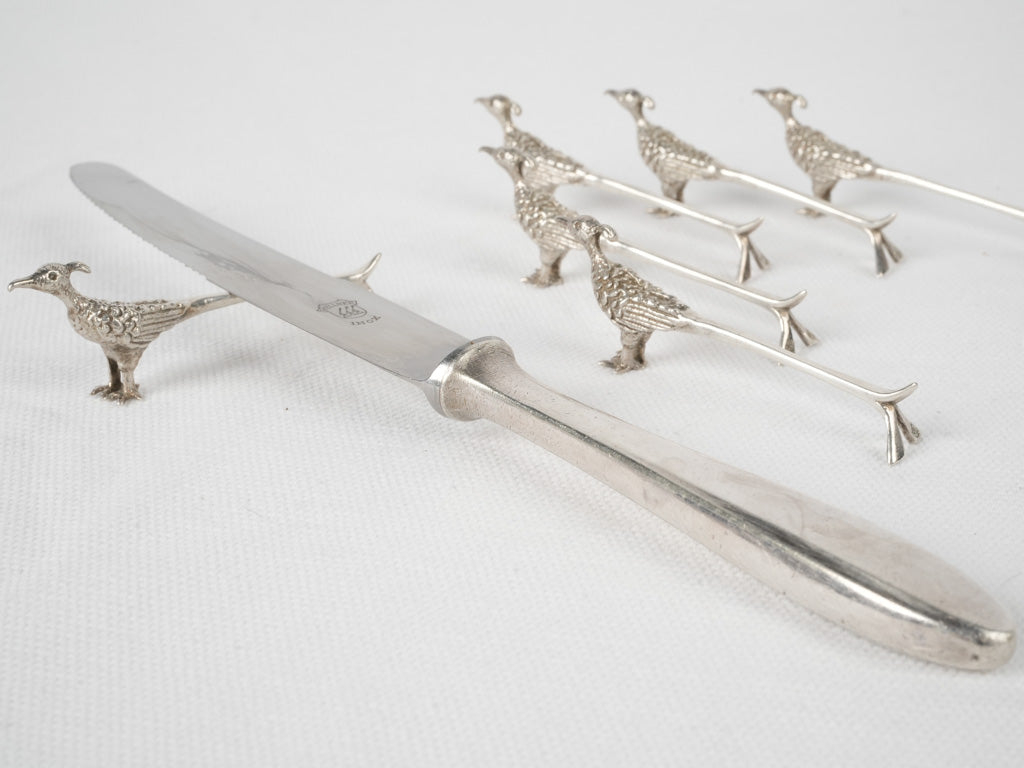 Timeless French Silver-Plated Table Decor