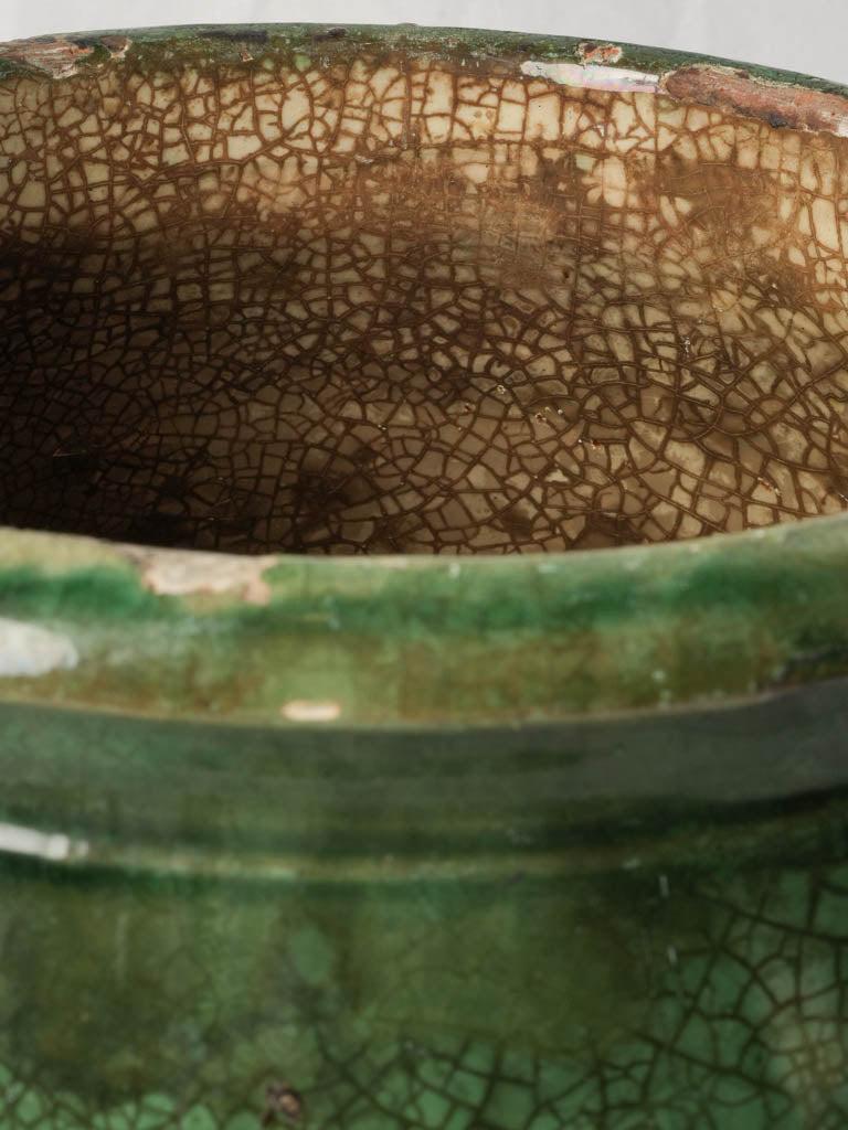 Aged southern French storage jar