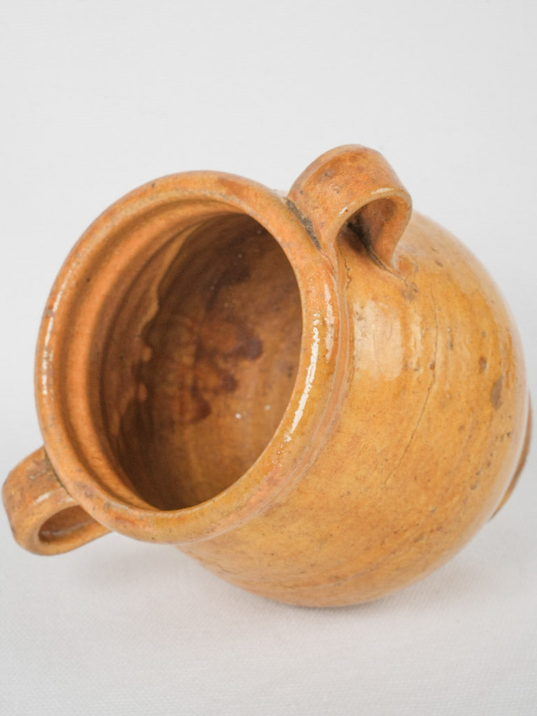 Timeless Mid-century ocher French terracotta