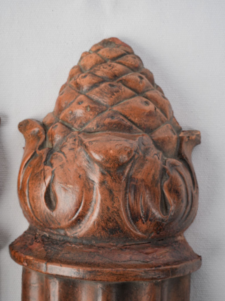 Timeworn decorative mantel displays