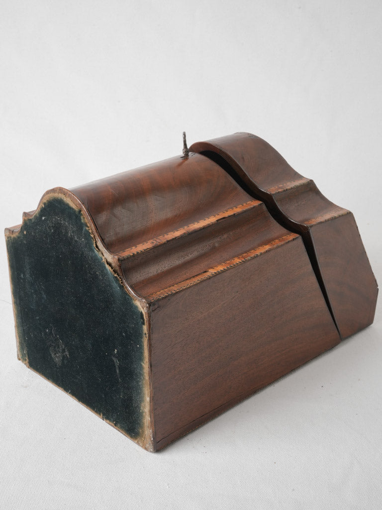 Petite key accent cutlery box