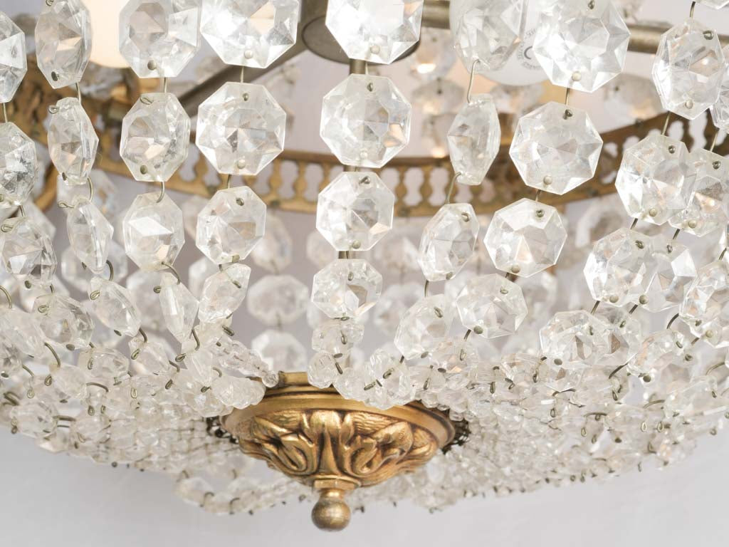 Refined French Montgolfier chandelier