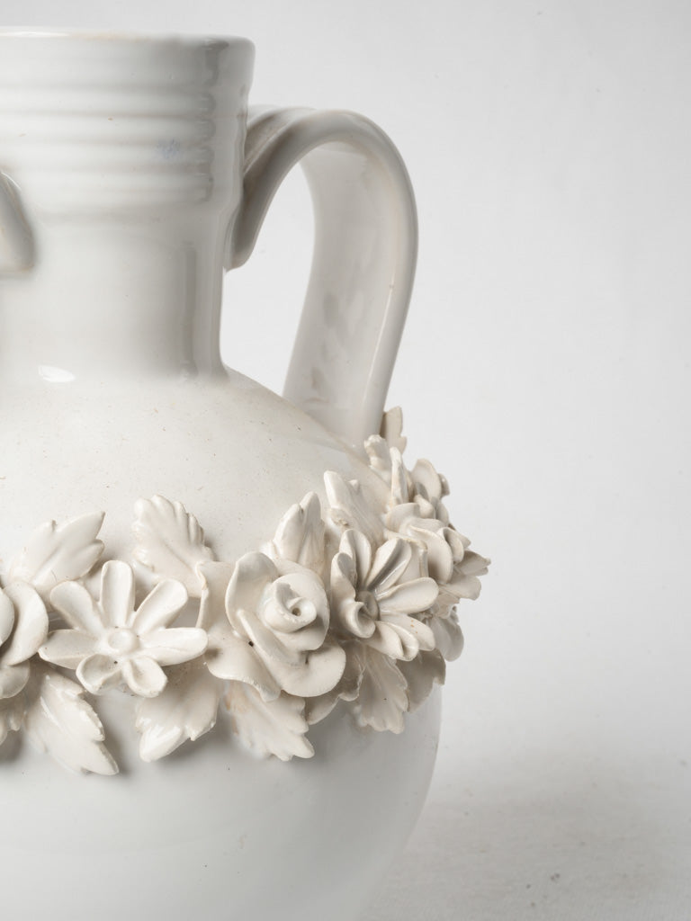 Bulbous form ceramic vase