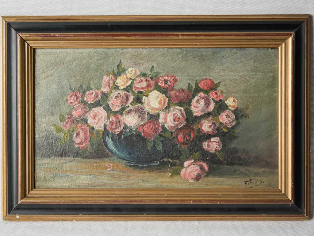 Intimate petite rose artwork