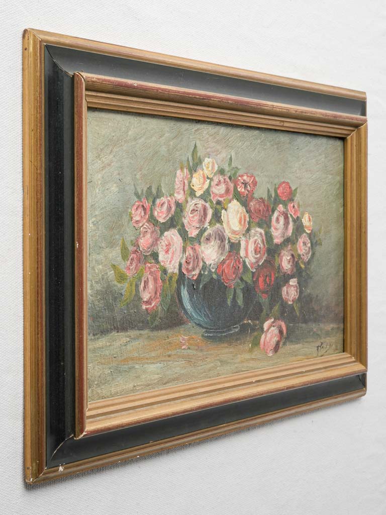 Traditional signed delicate painting