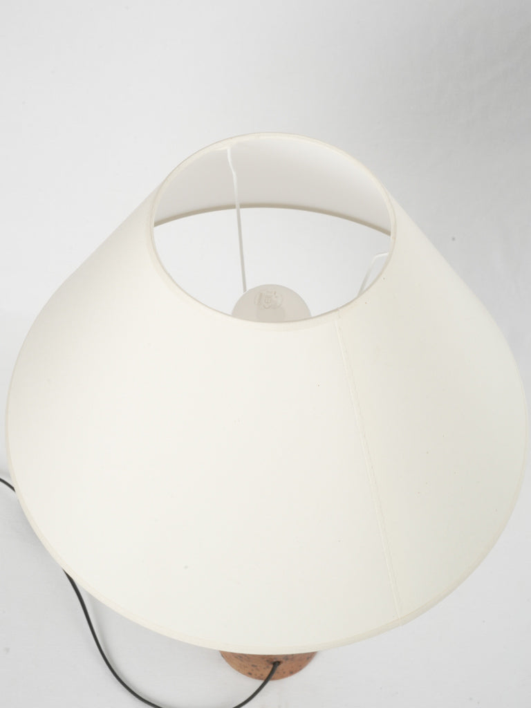 Antique La Borne style lamp