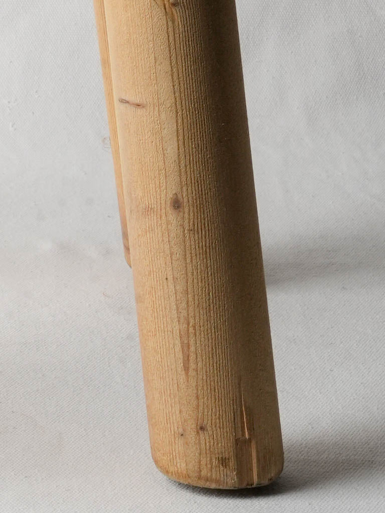 Distinctive patina chair feature