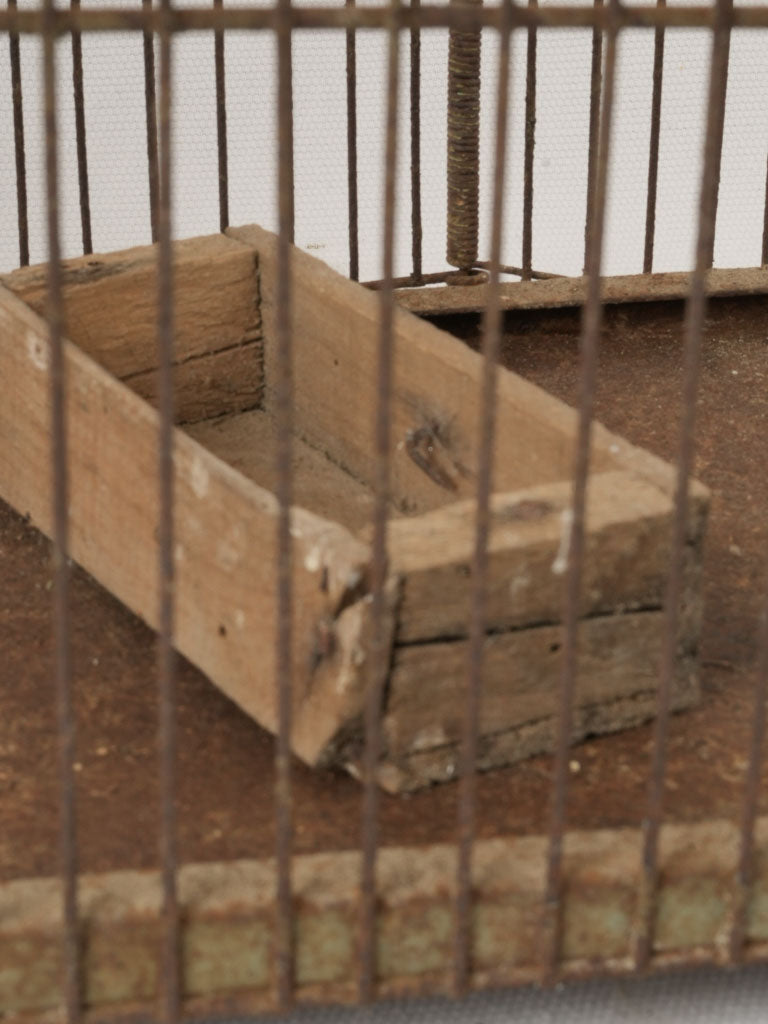 Nostalgic authentic character birdcage