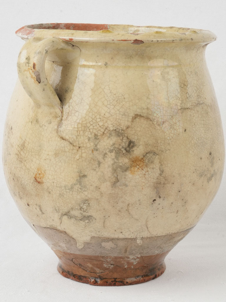 historical Provence terracotta preserving container