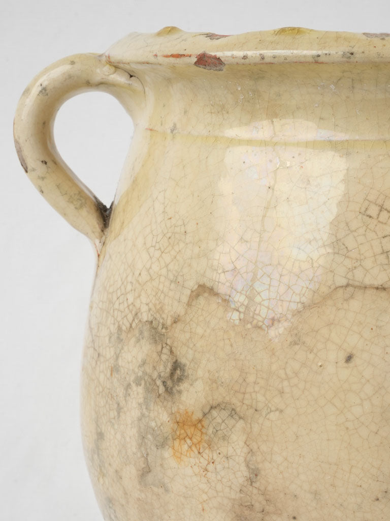 classic antique French preserved meats jar