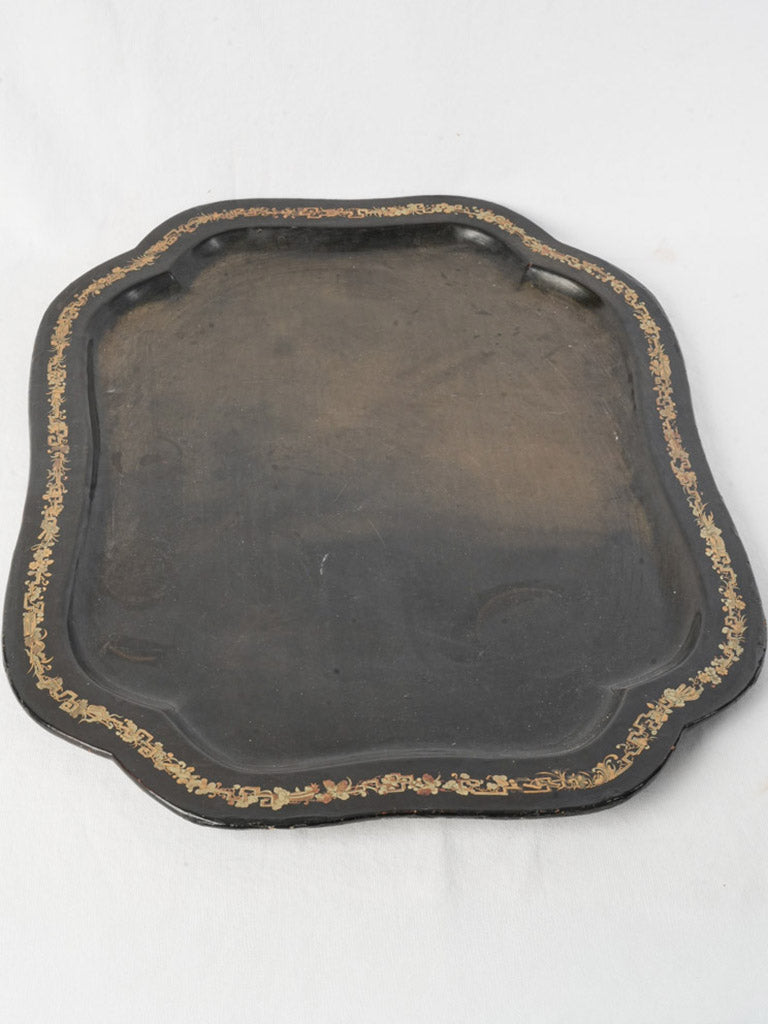 French mid-19th century ornate tray
