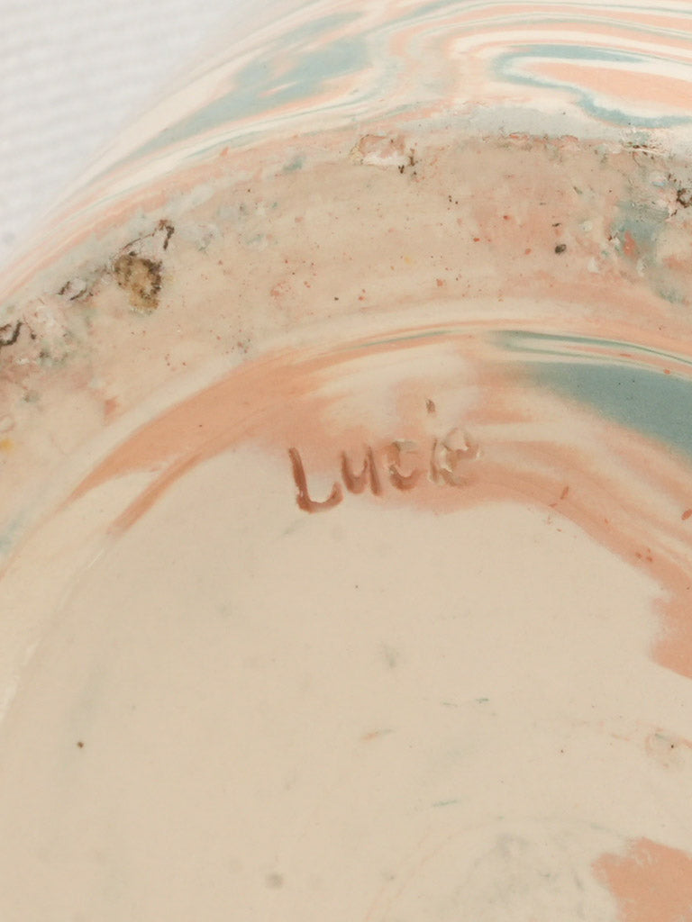 Exquisite artisanal ceramic table lamp