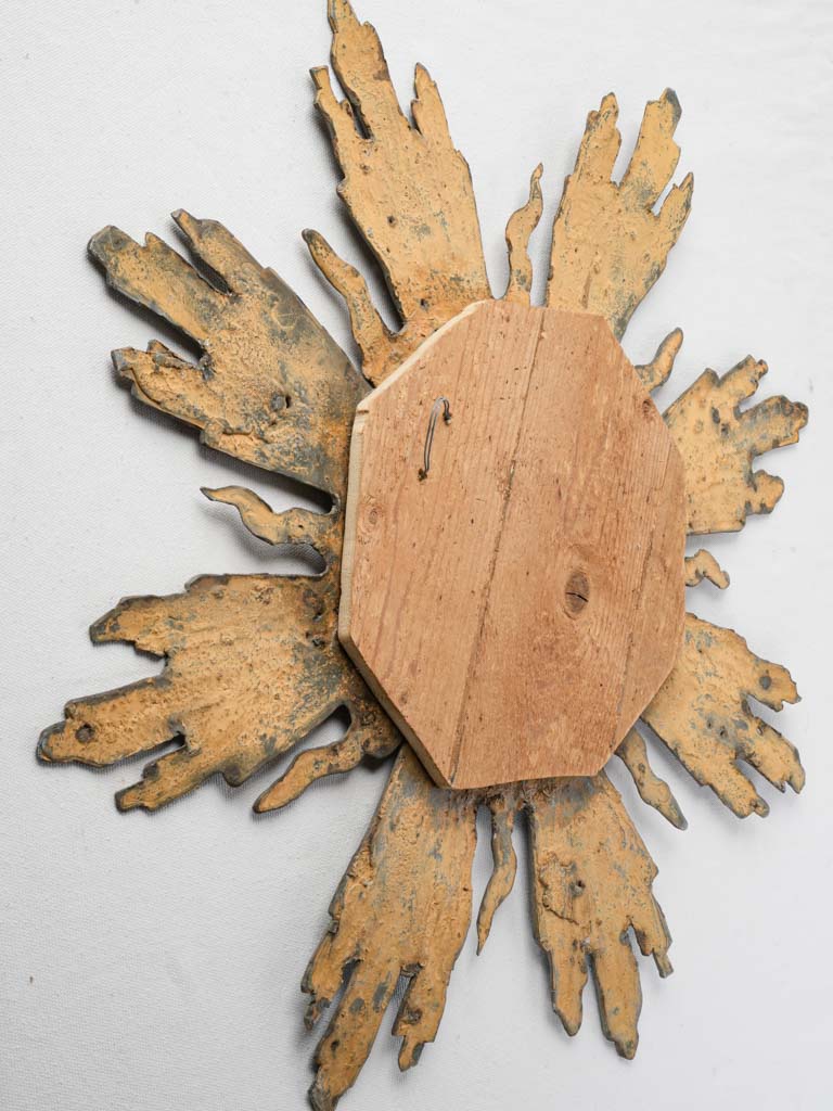 Unique handcrafted sunburst wall mirror  
