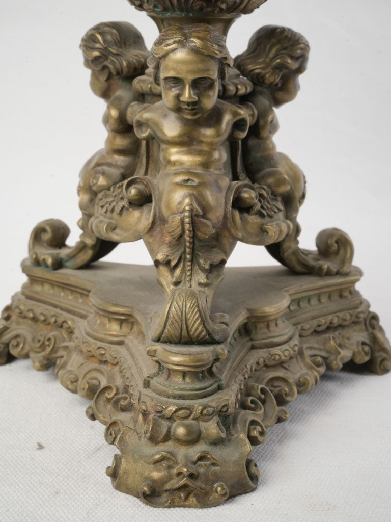 Extravagant Baroque bronze centerpiece