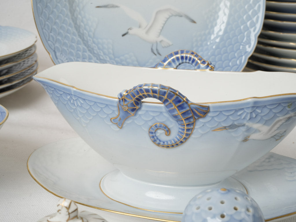 Serene soft blue gradient collection
