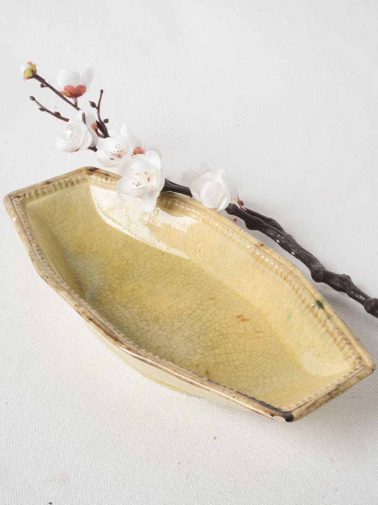 Provenance French pottery piece