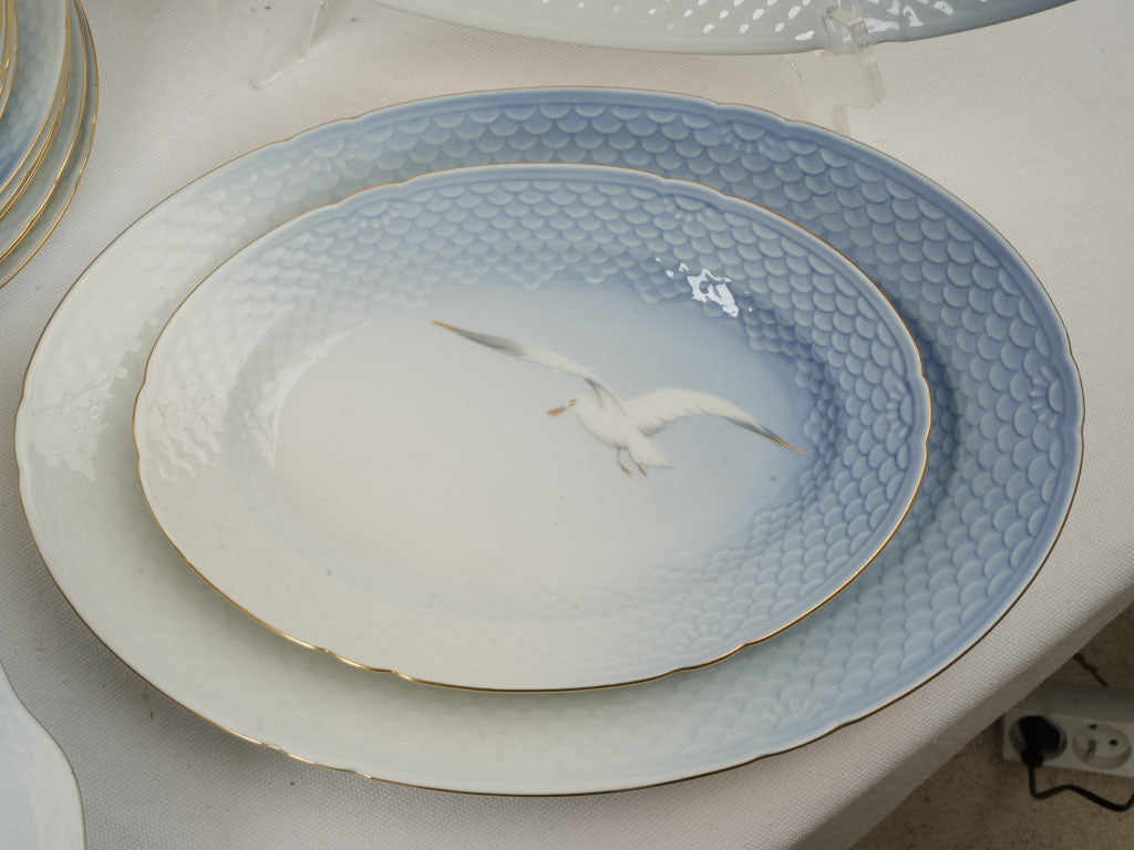 Collectible vintage porcelain dinnerware set