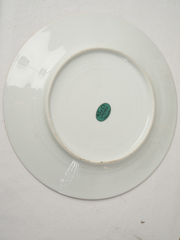 Classic Limoges porcelain service set