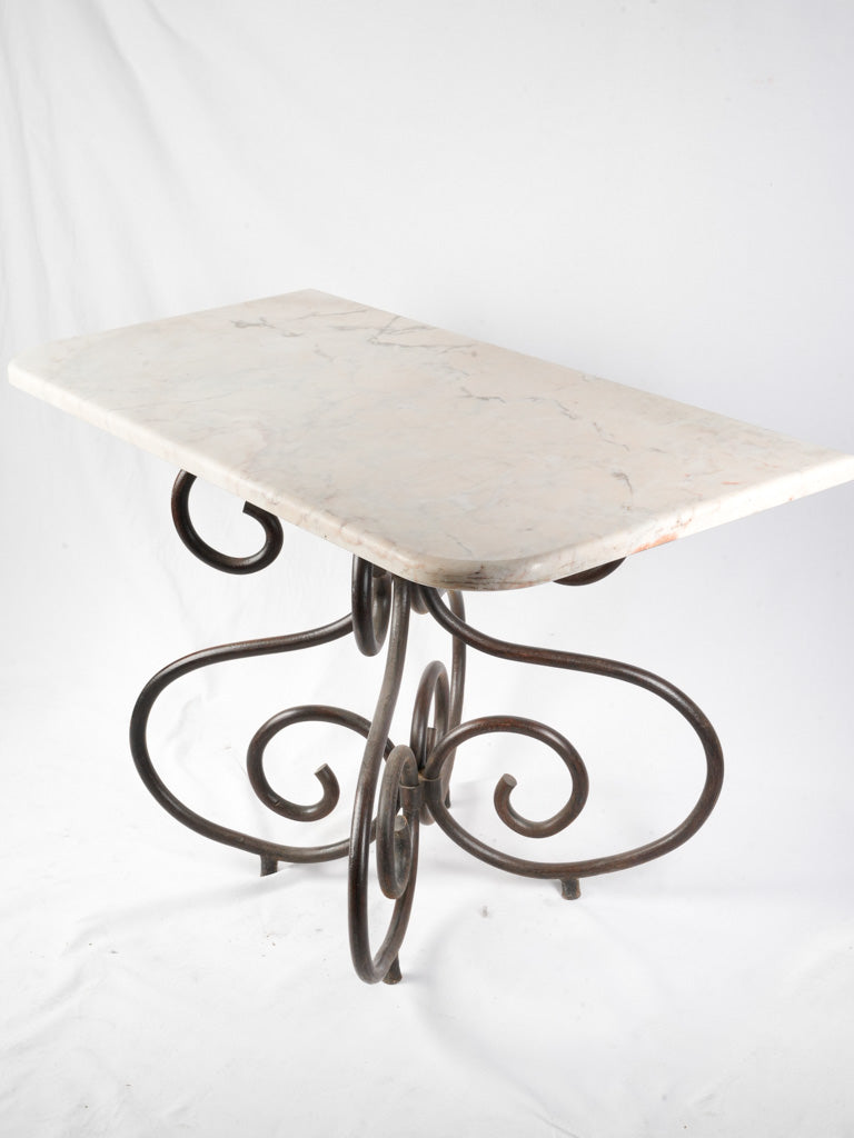 Ornate vintage Italian console tables