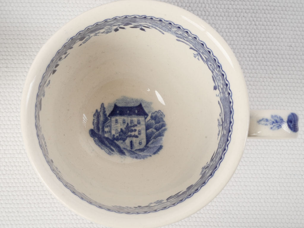 Authentic transferware dishware